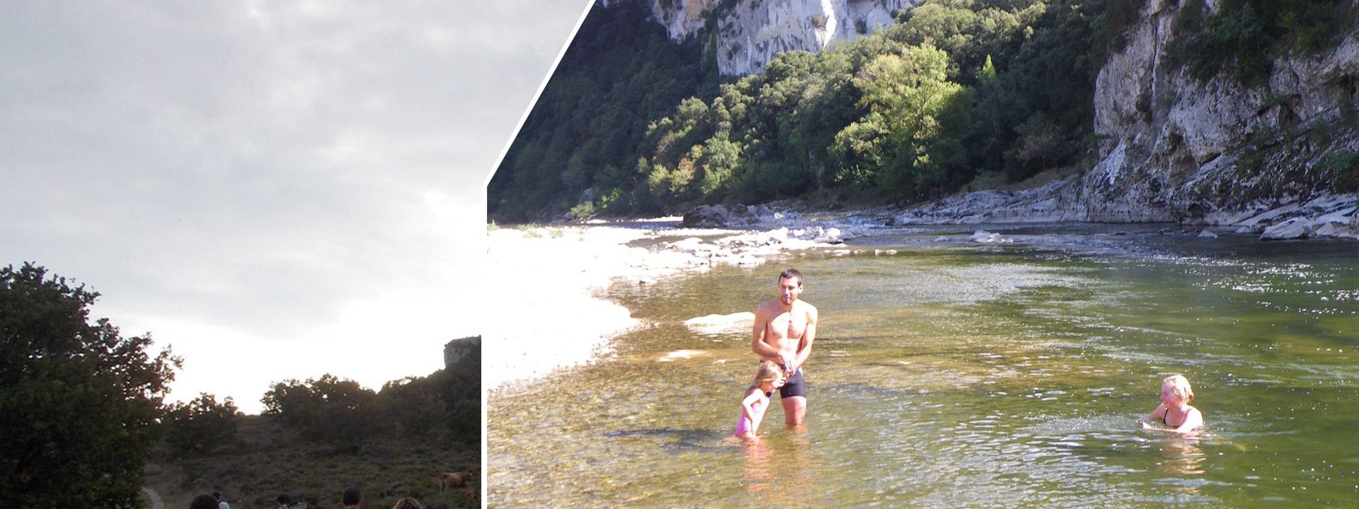 Rando Baignade avec Sport Nature Ardèche