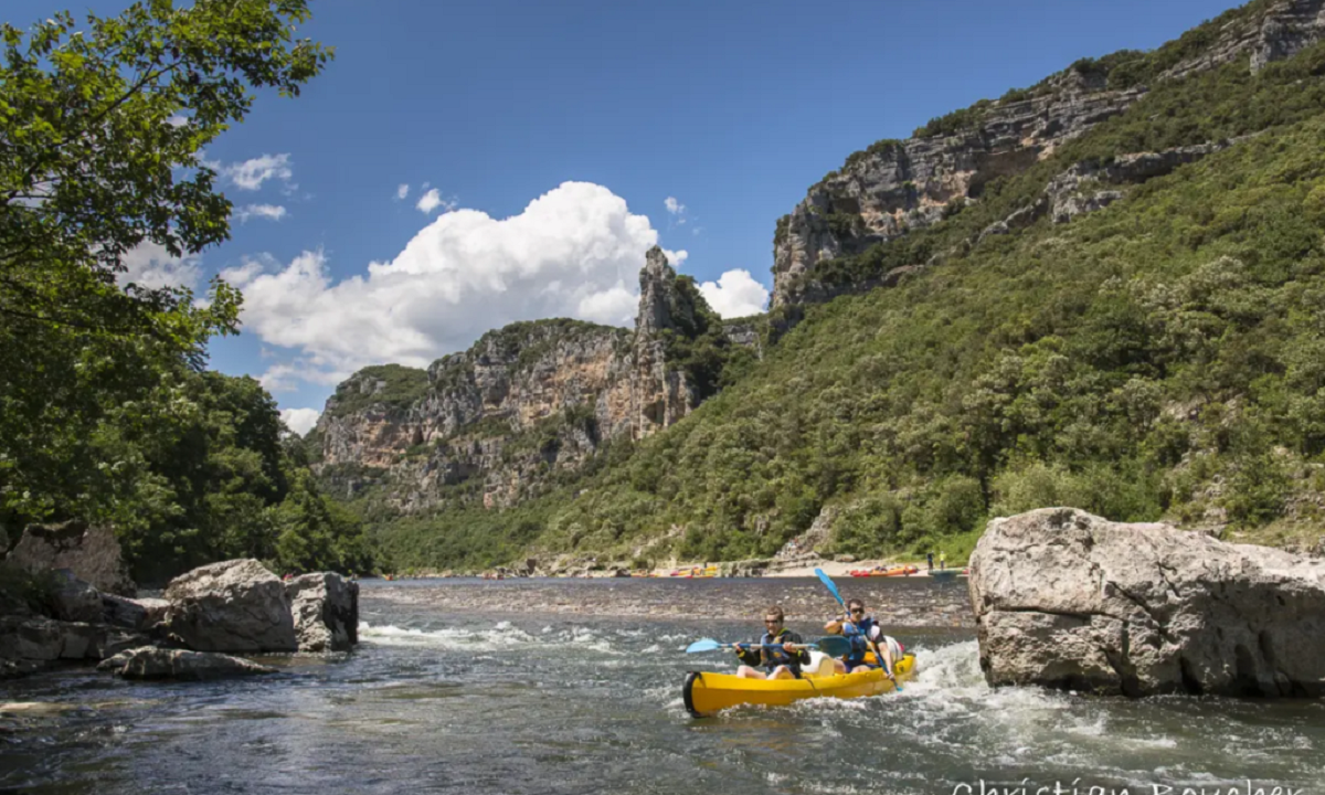 Séjour "VTTAE - Kayak" au cœur des Gorges de l'Ardèche