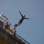 © saut à l'élastique " Elastic Crocodil Bungee" banne Cevennes Ardeche - Elastic crocodil bungee