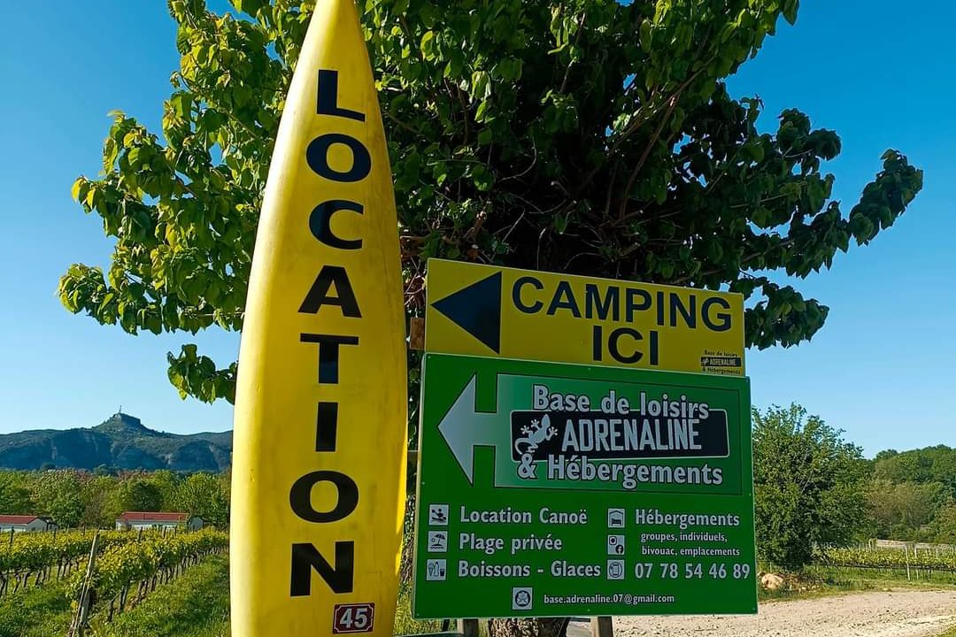 Location de canoë - Camping et Hébergement de groupes Adrénaline