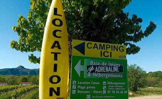 Location de canoë - Camping et Hébergement de groupes Adrénaline