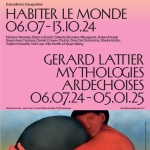 © Affiche des expositions - Le Château - Centre d'Art Contemporain et du Patrimoine d'Aubenas