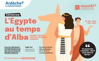 Exposition temporaire : "L'Egypte au temps d'Alba - Regards croisés sur deux provinces romaines"