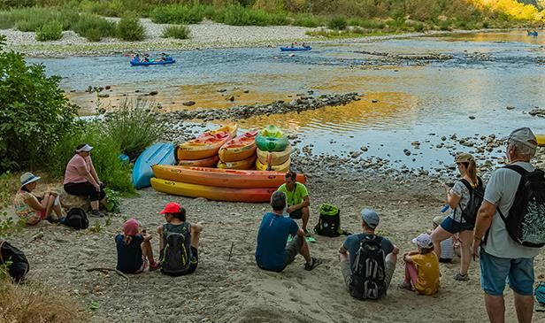 Balade atelier d'écriture « J'écris sur l’esprit des Gorges de l’Ardèche » (aval des Gorges)