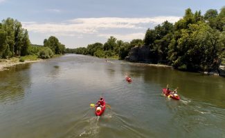 Descente 6 km Pradons - Ruoms avec Ruoms Bateaux