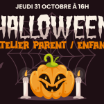 Atelier créatif d'Halloween parents - enfants