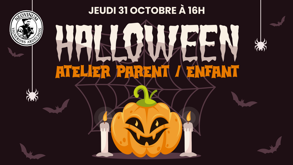 Atelier créatif d'Halloween parents - enfants