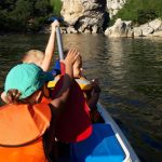 © descente en canoe à partir de 4 ans avec un guide ardèche - ugo