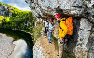 Via-Corda aventure Jardin d’endieu 1/2 Journée avec Ardèche Outdoor Activités