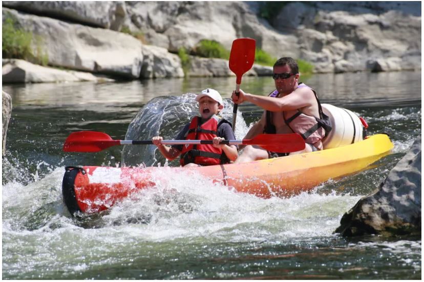 Canoë - Kayak de Vogüé à Balazuc - 6 km avec Balazuc Loisirs