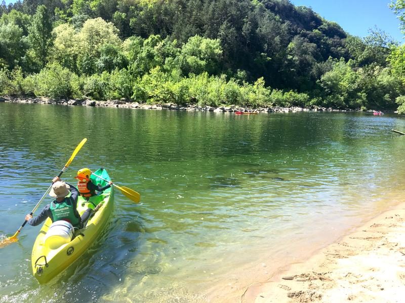 Canoë - Kayak de Vallon à Chames - 6 km avec Rivière et Nature