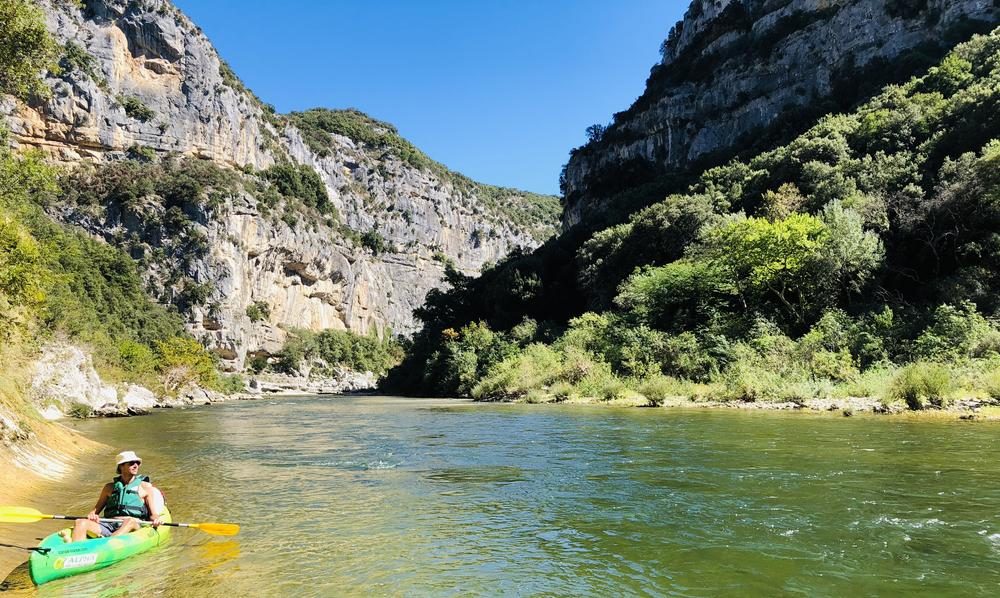 Canoë - Kayak de Vallon à St Martin d'Ardèche - 30 km / 1 jour avec Rivière et Nature