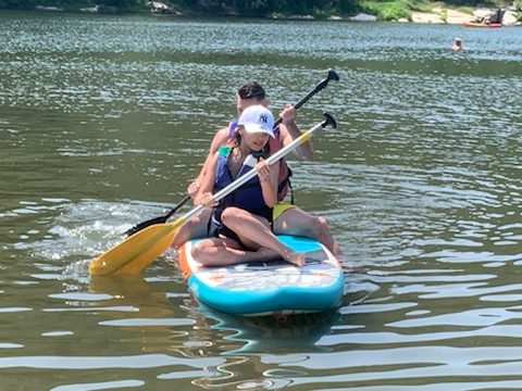 Stand Up Paddle avec Patou Bateau