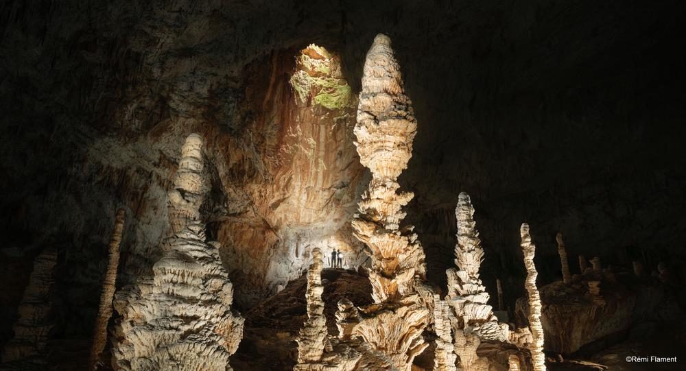 Aven d'Orgnac Grand Site de France, visite de la grotte et de la Cité de la Préhistoire