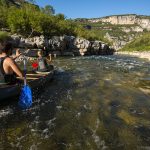 © Descendre les Gorges de l'Ardèche en canoë - © Matthieu Dupont