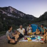 © Bivouac dans les Gorges de l'Ardèche - © Matthieu Dupont