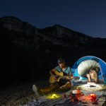 © Bivouac dans les Gorges de l'Ardèche - © Matthieu Dupont