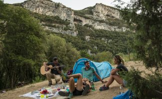 Nuit au Bivouac de Gaud