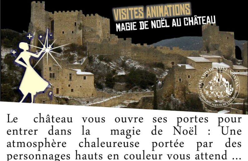 La-Magie-de-Noel-Chateau de St-Montan Ardèche