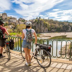 Vélo Balazuc Gorges de l'Ardèche©Marina Geray