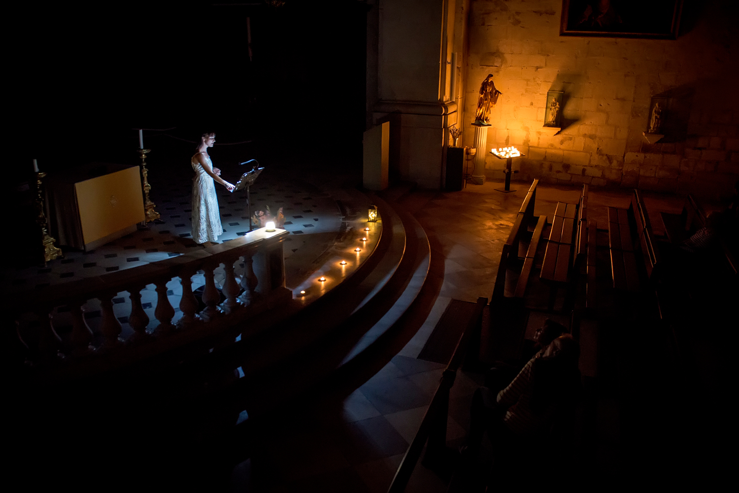 Visite Nocturne VIviers concert eglise