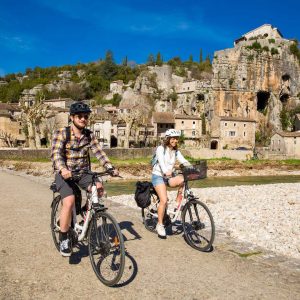 Séjour à vélo sur la via Ardèche - Labeaume ©Marina Geray