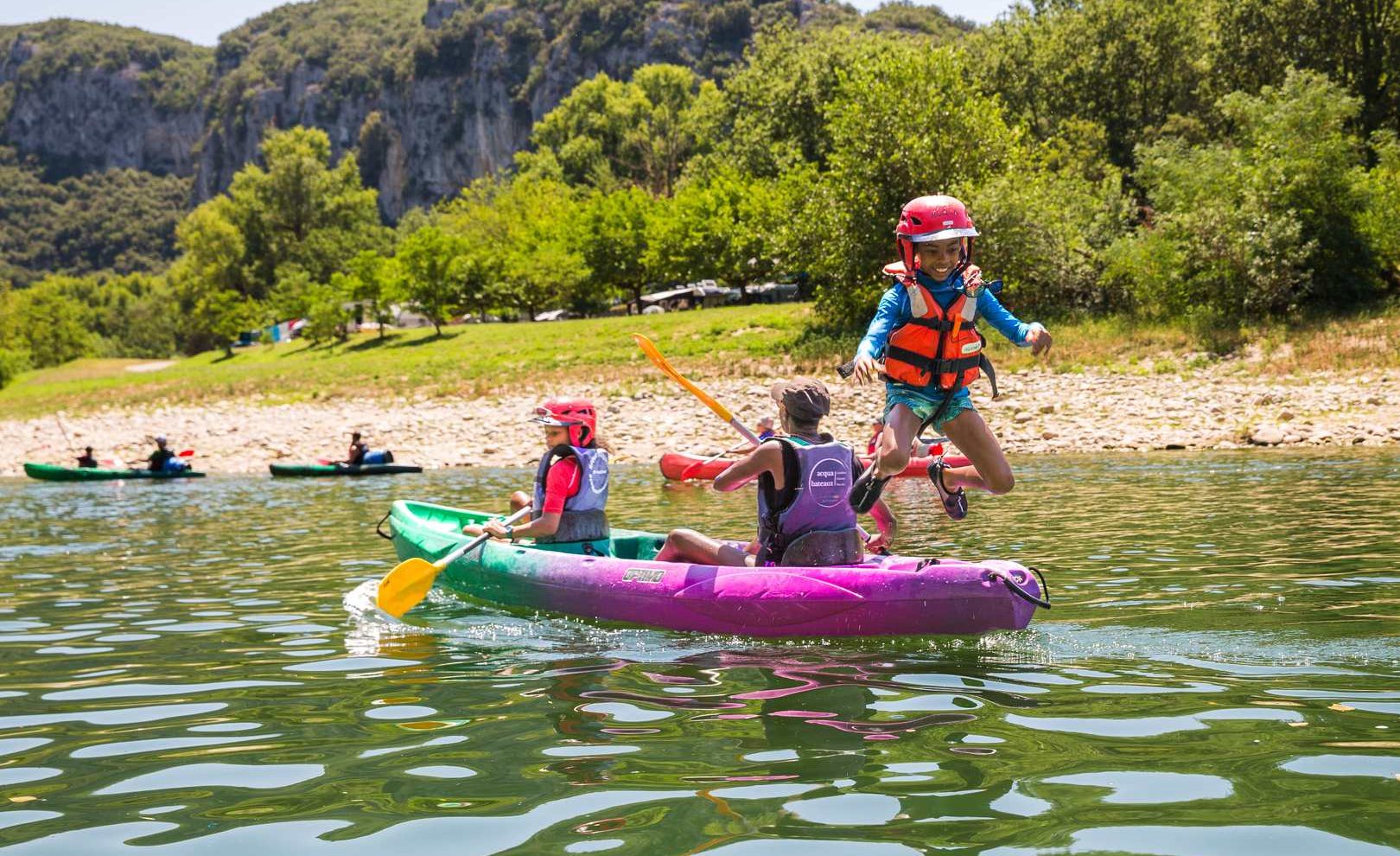 Canoë en famille sur l'Ardèche©Marina Geray©Marina Geray