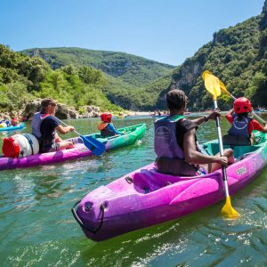 Canoë en famille sur l'Ardèche©Marina Geray